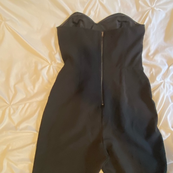 Black Macy’s jumpsuit - Picture 2 of 4
